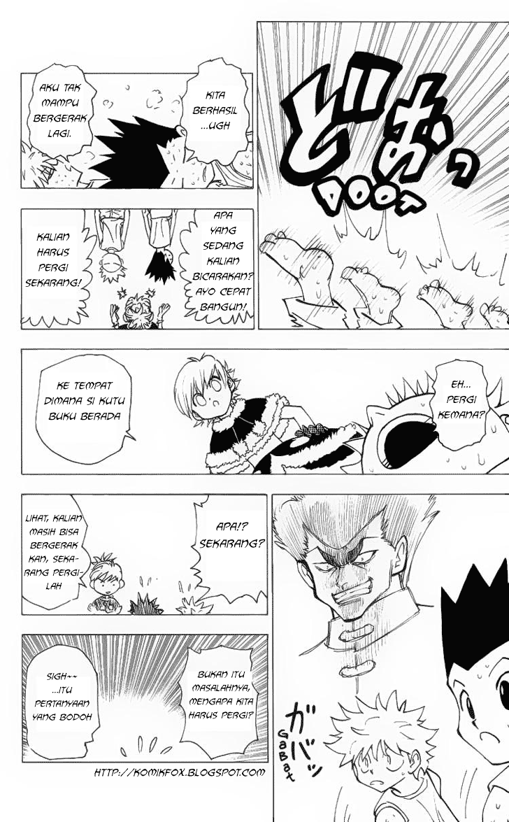 Hunter x Hunter Chapter 202 Gambar 12