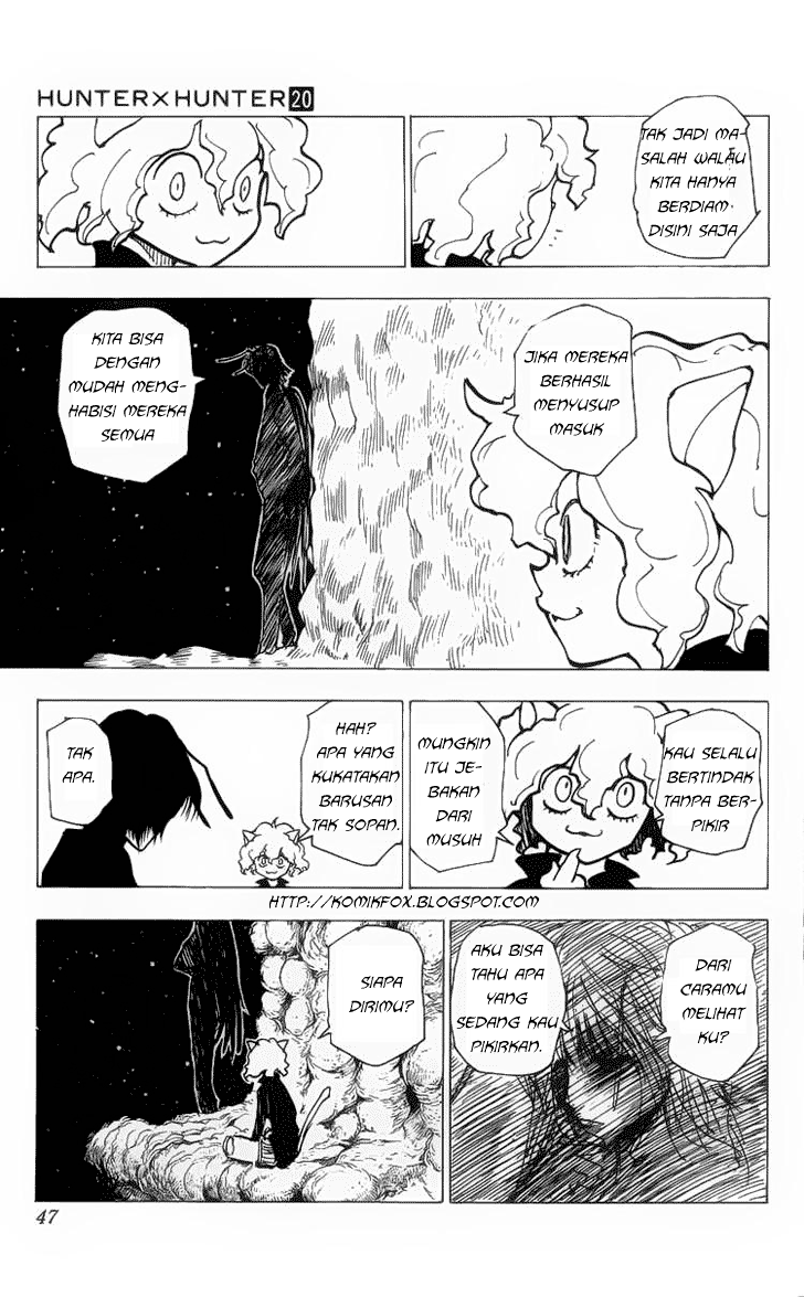 Hunter x Hunter Chapter 202 Gambar 9