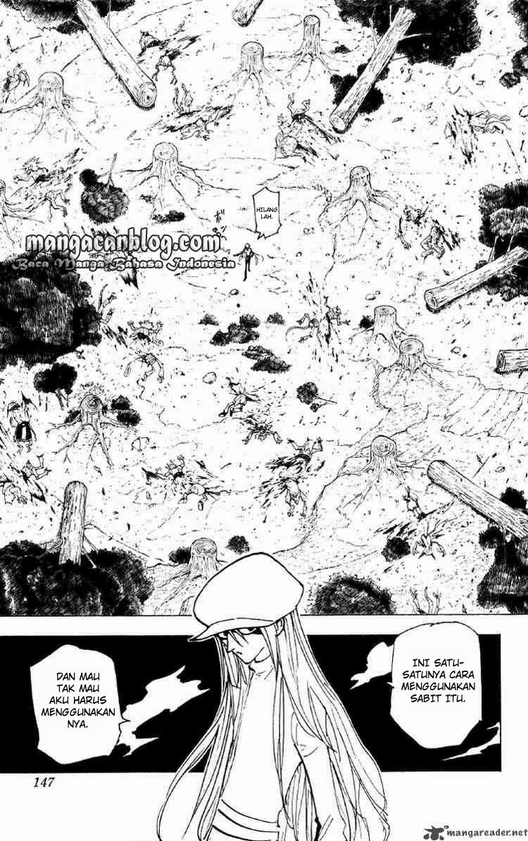 Hunter x Hunter Chapter 196 Gambar 12