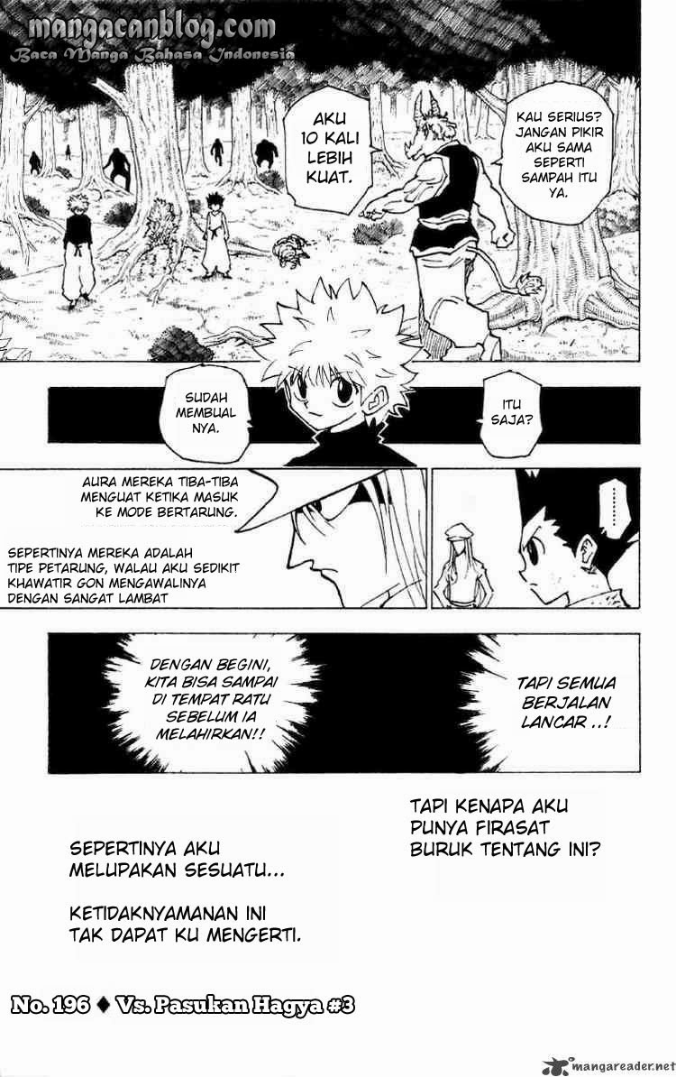 Baca Manga Hunter x Hunter Chapter 196 Gambar 2