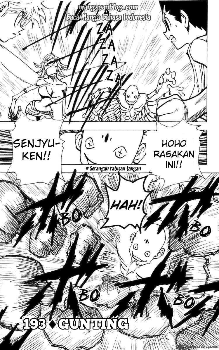 Baca Manga Hunter x Hunter Chapter 193 Gambar 2