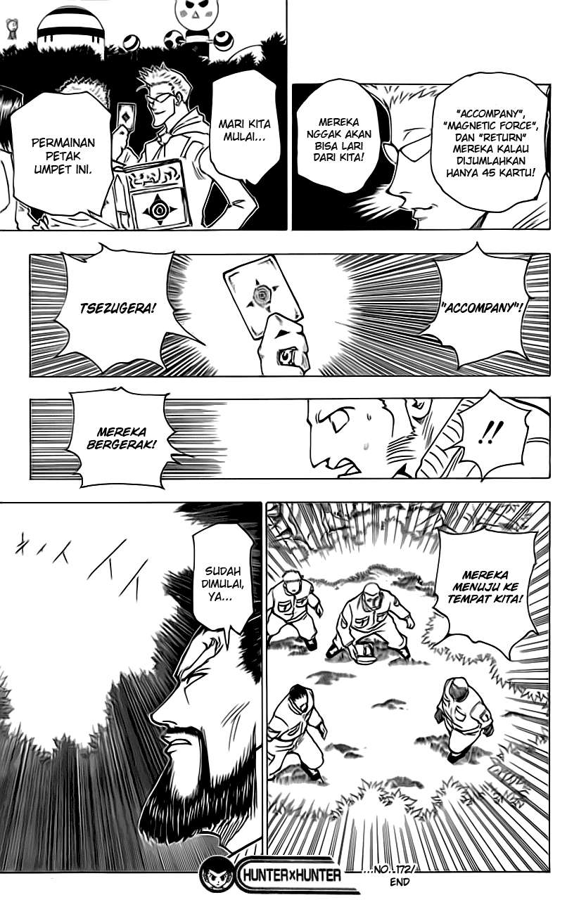 Hunter x Hunter Chapter 172 Gambar 16