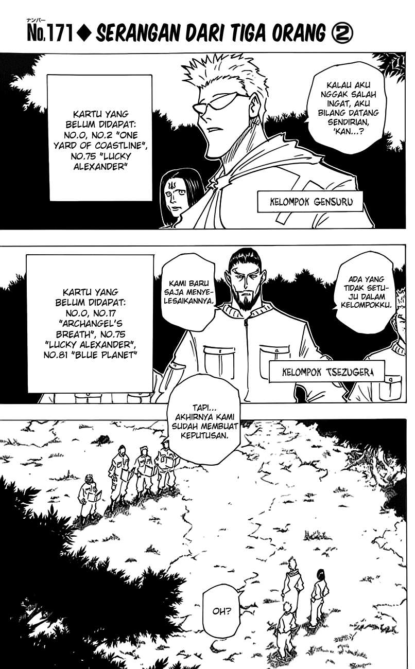 Baca Manga Hunter x Hunter Chapter 171 Gambar 2