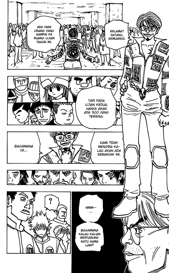 Hunter x Hunter Chapter 148 Gambar 9