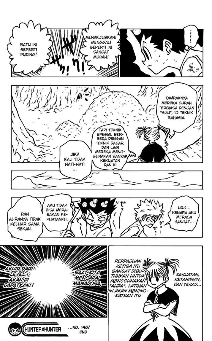 Hunter x Hunter Chapter 140 Gambar 16