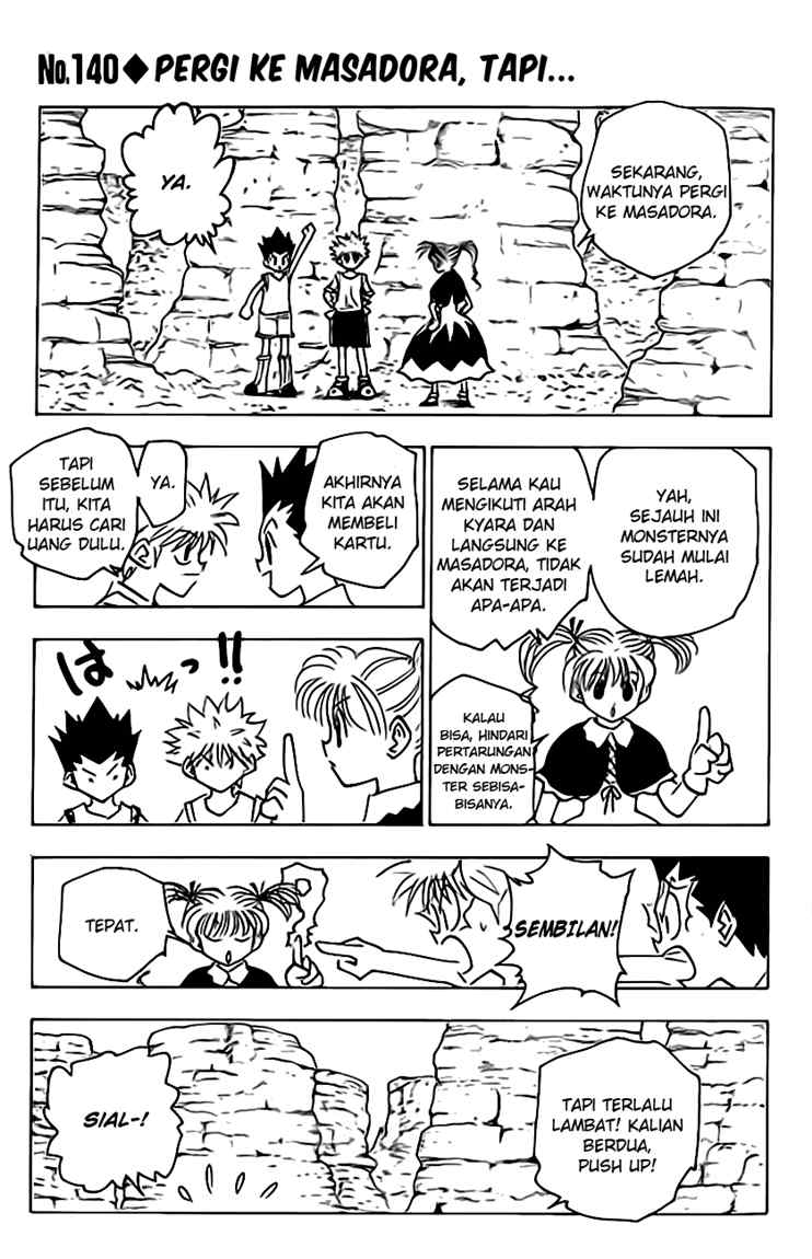 Baca Manga Hunter x Hunter Chapter 140 Gambar 2