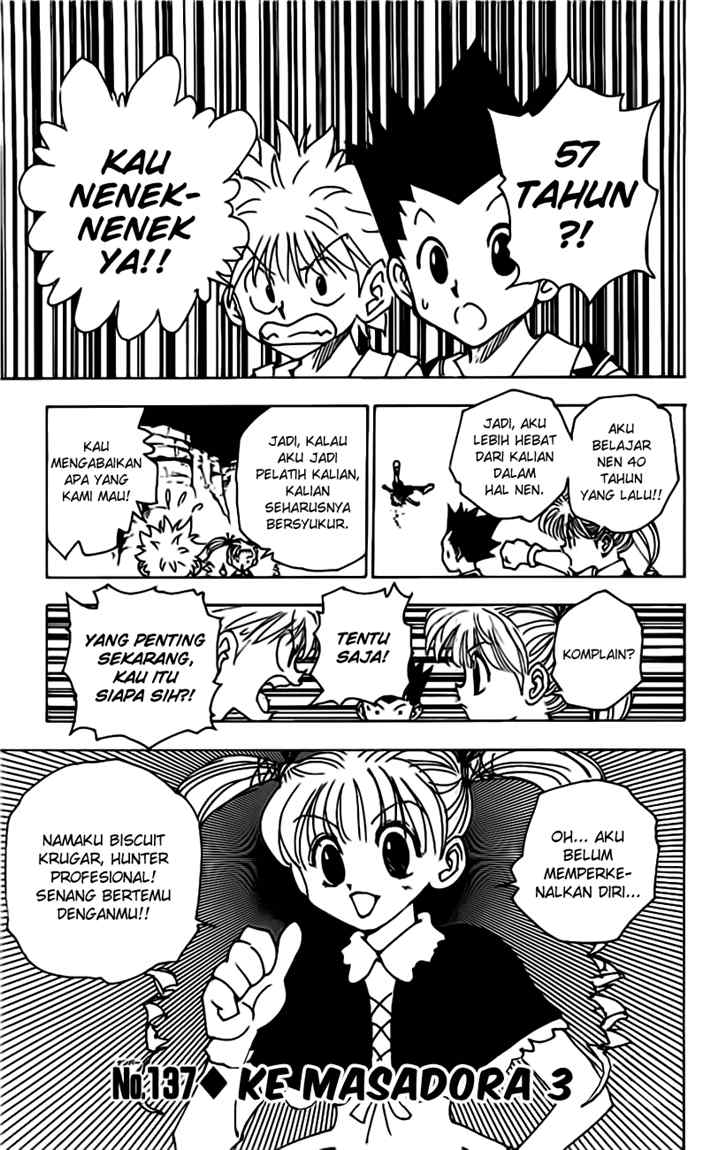 Baca Manga Hunter x Hunter Chapter 137 Gambar 2