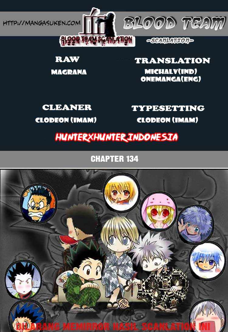 Baca Komik Hunter x Hunter Chapter 134 Gambar 1