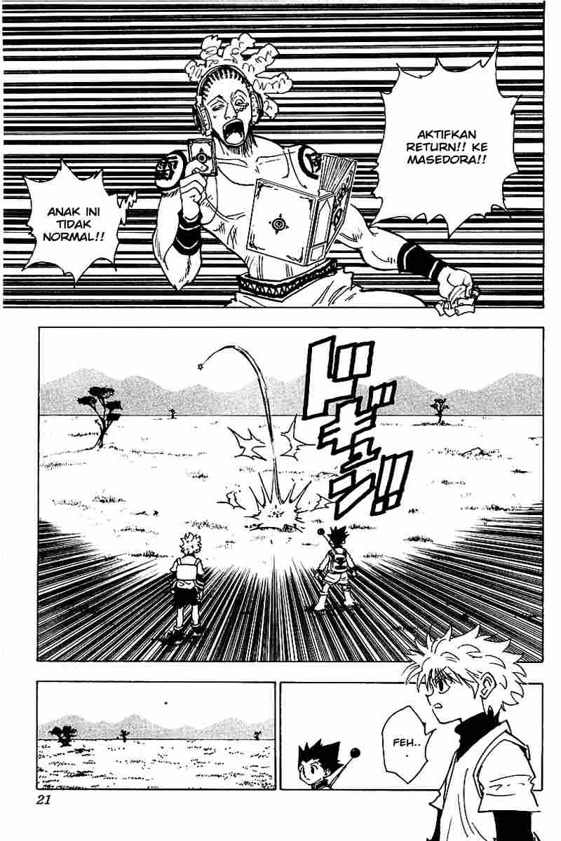 Hunter x Hunter Chapter 128 Gambar 16