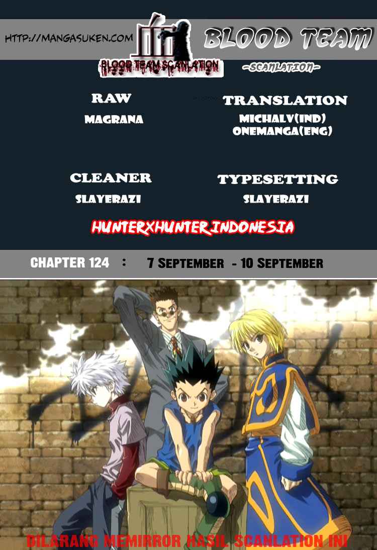 Baca Komik Hunter x Hunter Chapter 124 Gambar 1