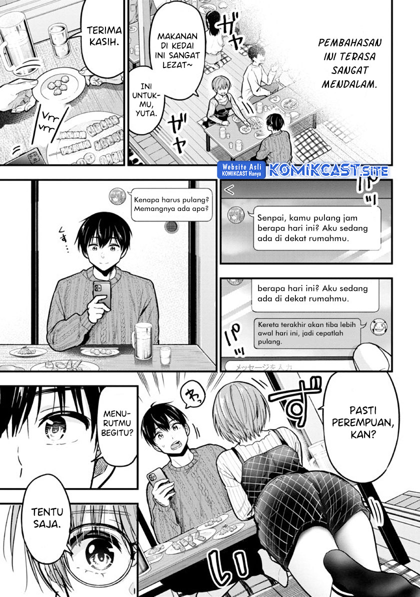 Kanojo ni Uwaki Sareteita Ore ga Koakuma na Kouhai ni Natsukarete Imasu Chapter 11 Gambar 28