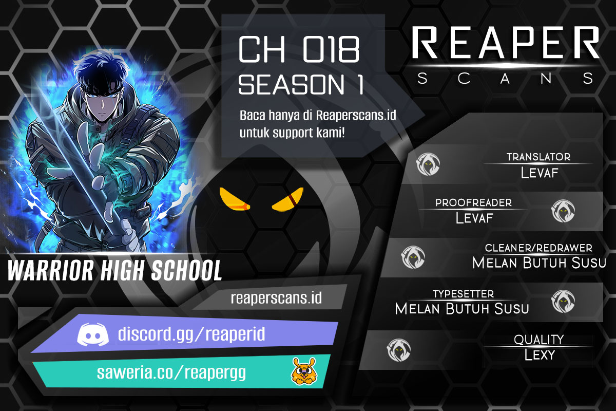 Baca Komik Warrior High School – Dungeon Raid Department Chapter 18 Gambar 1