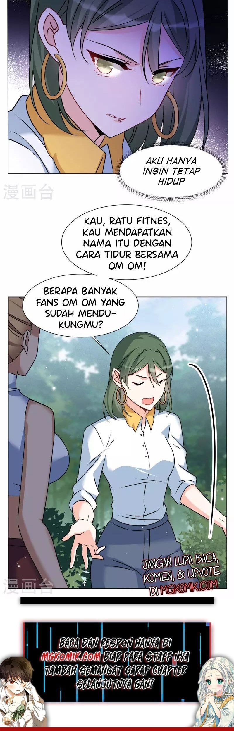 She Is Coming, Please Get Down! Chapter 91.2 Gambar 15
