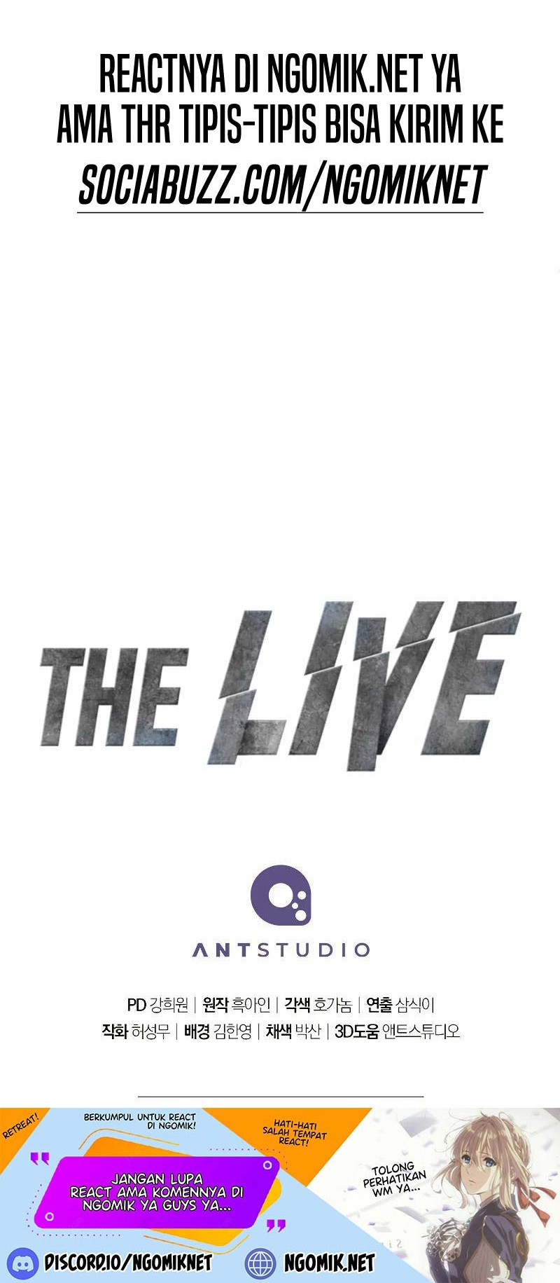The Live Chapter 122 Gambar 75