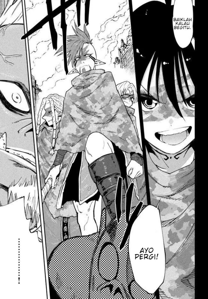 Elf Deck To Senjou Gurashi Chapter 08 Gambar 22