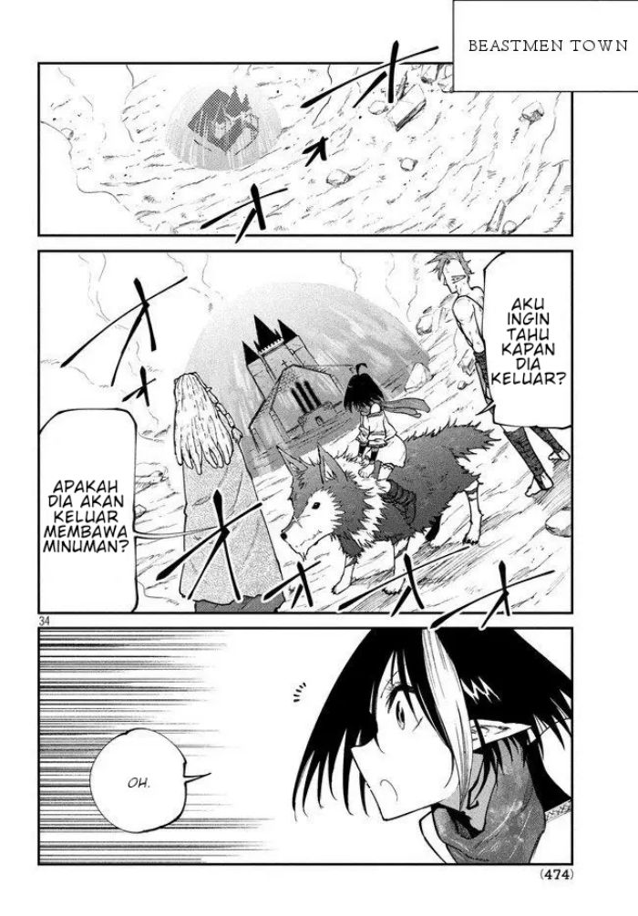 Elf Deck To Senjou Gurashi Chapter 08 Gambar 35