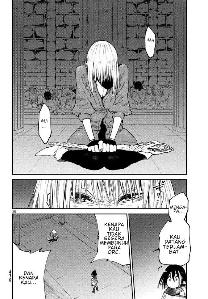 Elf Deck To Senjou Gurashi Chapter 08 Gambar 36