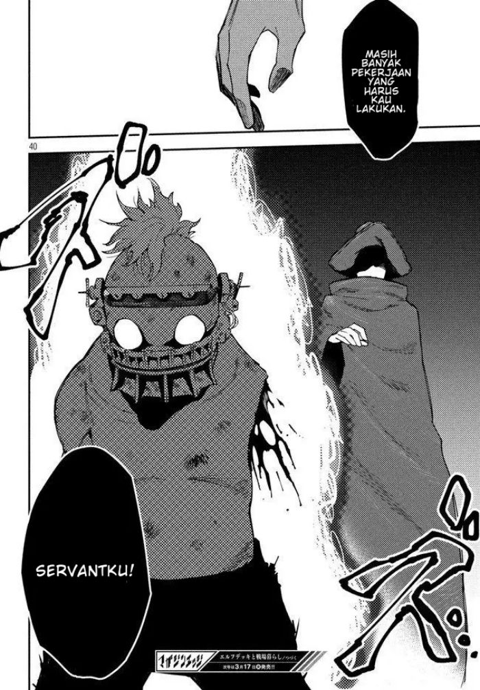 Elf Deck To Senjou Gurashi Chapter 08 Gambar 40