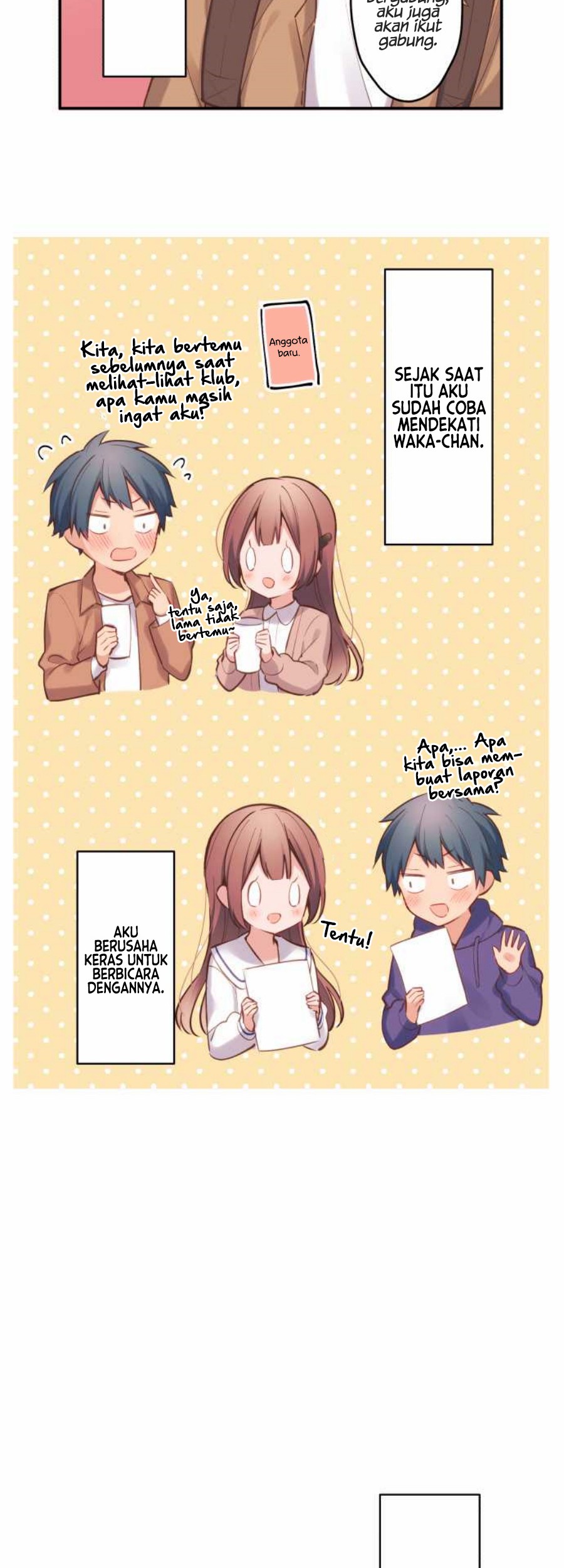 Waka-chan Is Flirty Again Chapter 01 Gambar 14