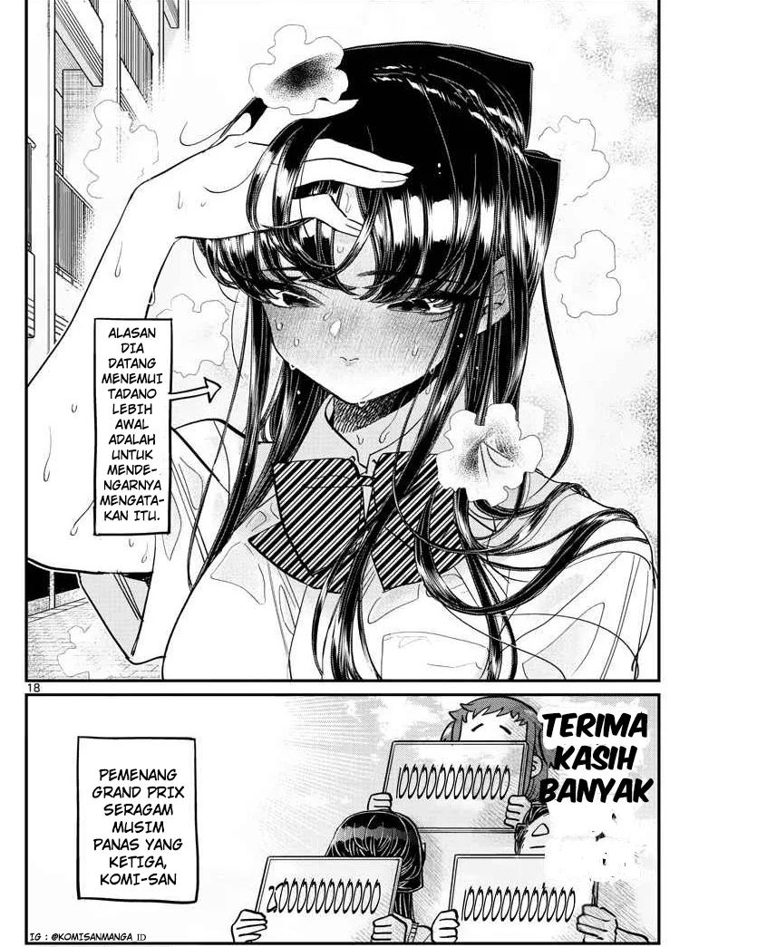Komi-san wa Komyushou Desu Chapter 366 Gambar 18