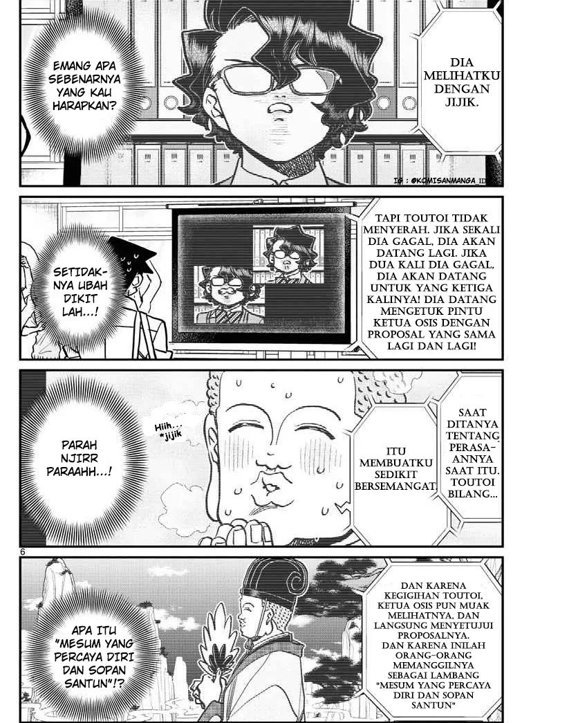 Komi-san wa Komyushou Desu Chapter 366 Gambar 6