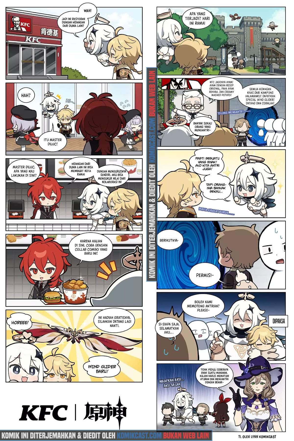 Baca Komik Genshin Impact 4-koma Chapter 16.5 Gambar 1