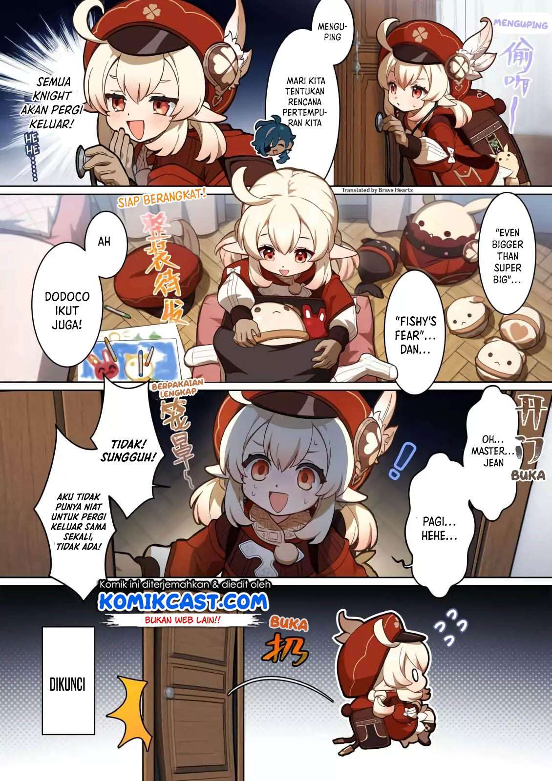 Baca Komik Genshin Impact 4-koma Chapter 12 Gambar 1