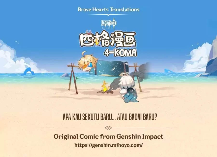 Baca Komik Genshin Impact 4-koma Chapter 10 Gambar 1