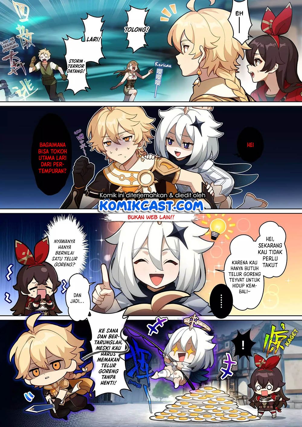 Baca Manhua Genshin Impact 4-koma Chapter 7 Gambar 2