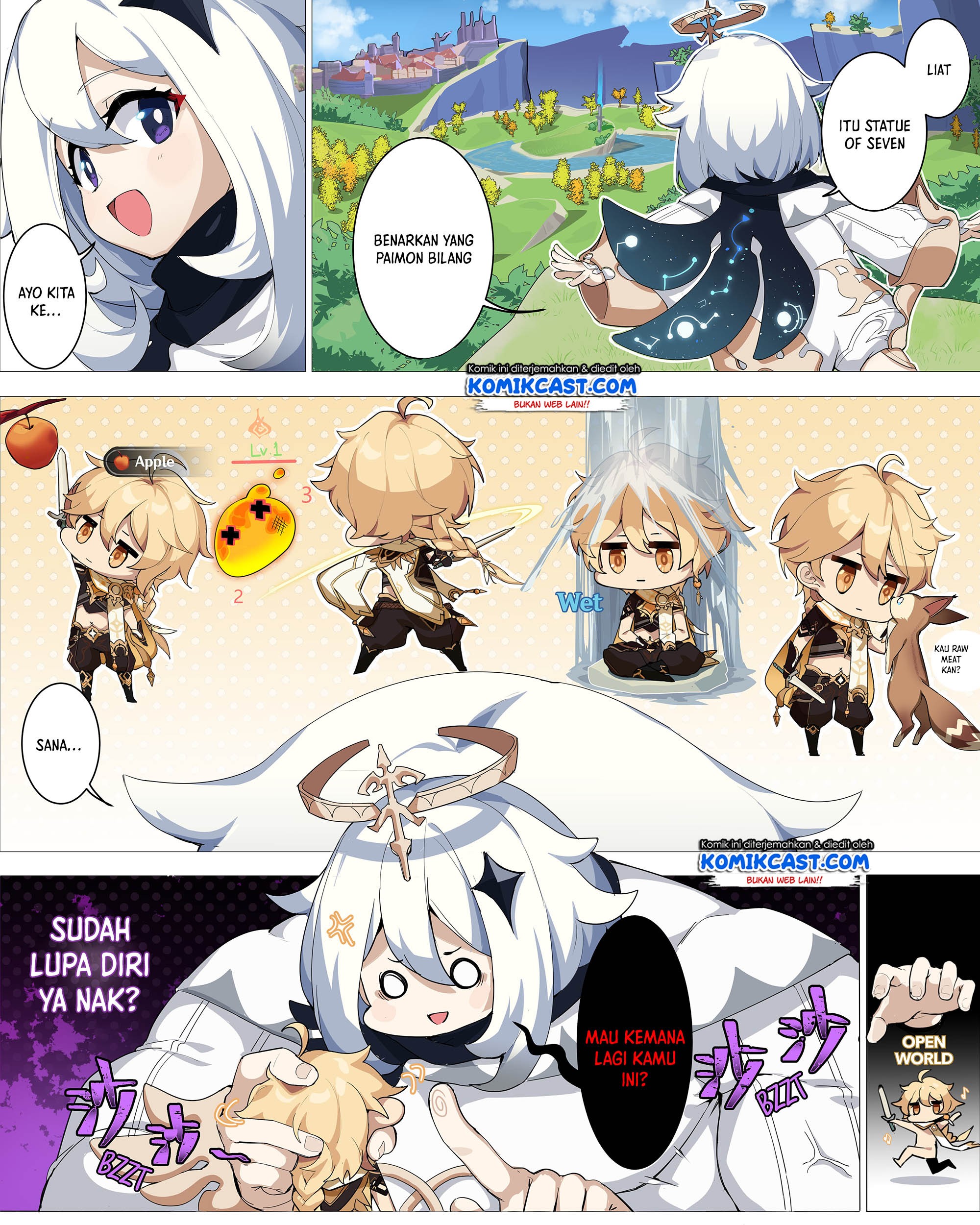 Baca Komik Genshin Impact 4-koma Chapter 2 Gambar 1