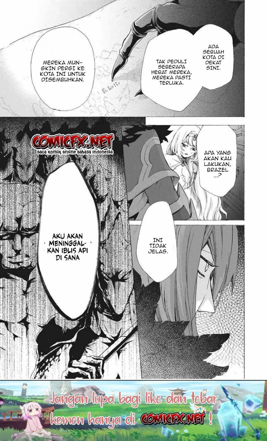 “Kukuku… He is the weakest of the Four Heavenly Monarchs.” I was dismissed from my job but somehow I became the master of a hero and a holy maiden. Chapter 07.2 Gambar 14