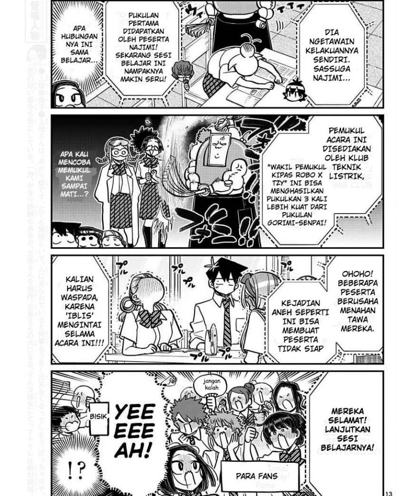 Komi-san wa Komyushou Desu Chapter 372 Gambar 7