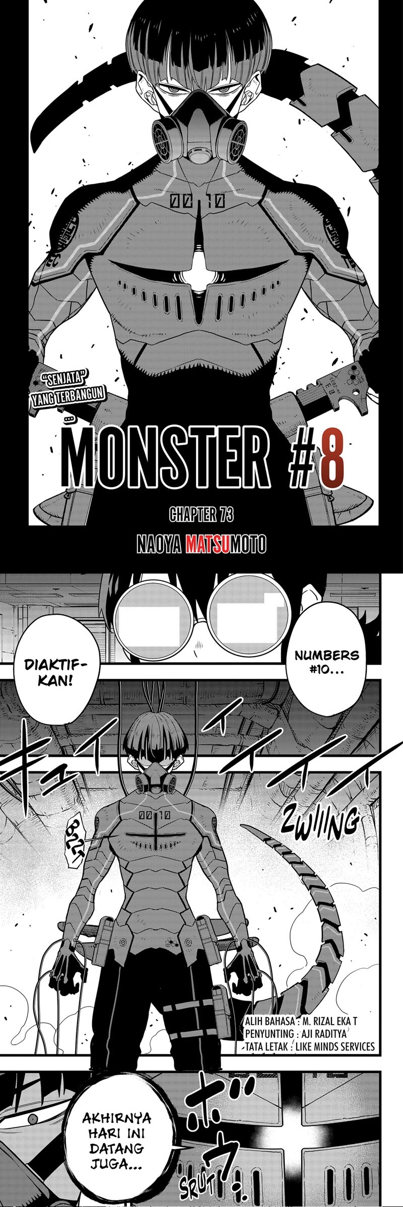 Baca Komik 8Kaijuu Chapter 73 Gambar 1