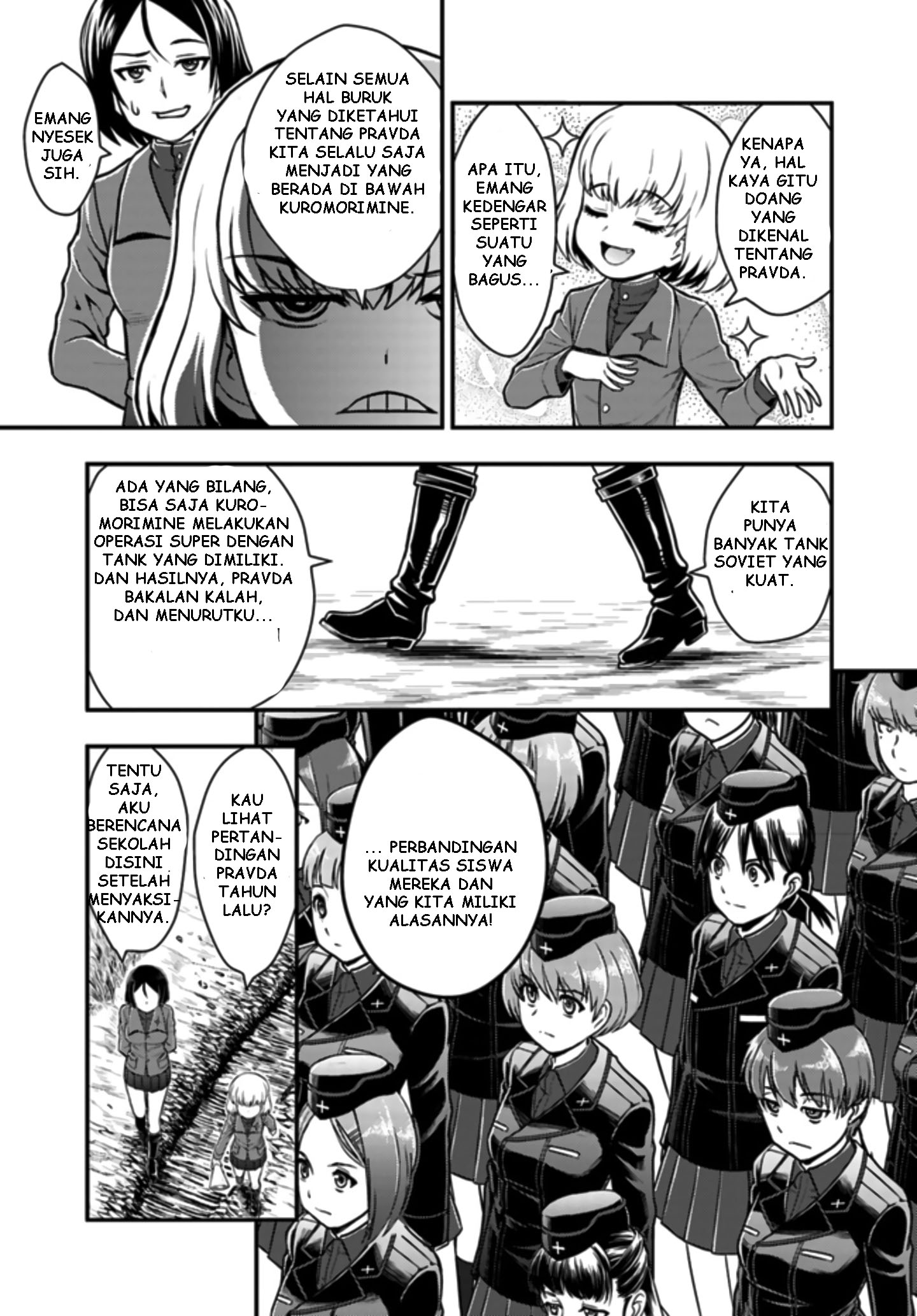 Girls und Panzer – Saga of Pravda Chapter 2 Gambar 9