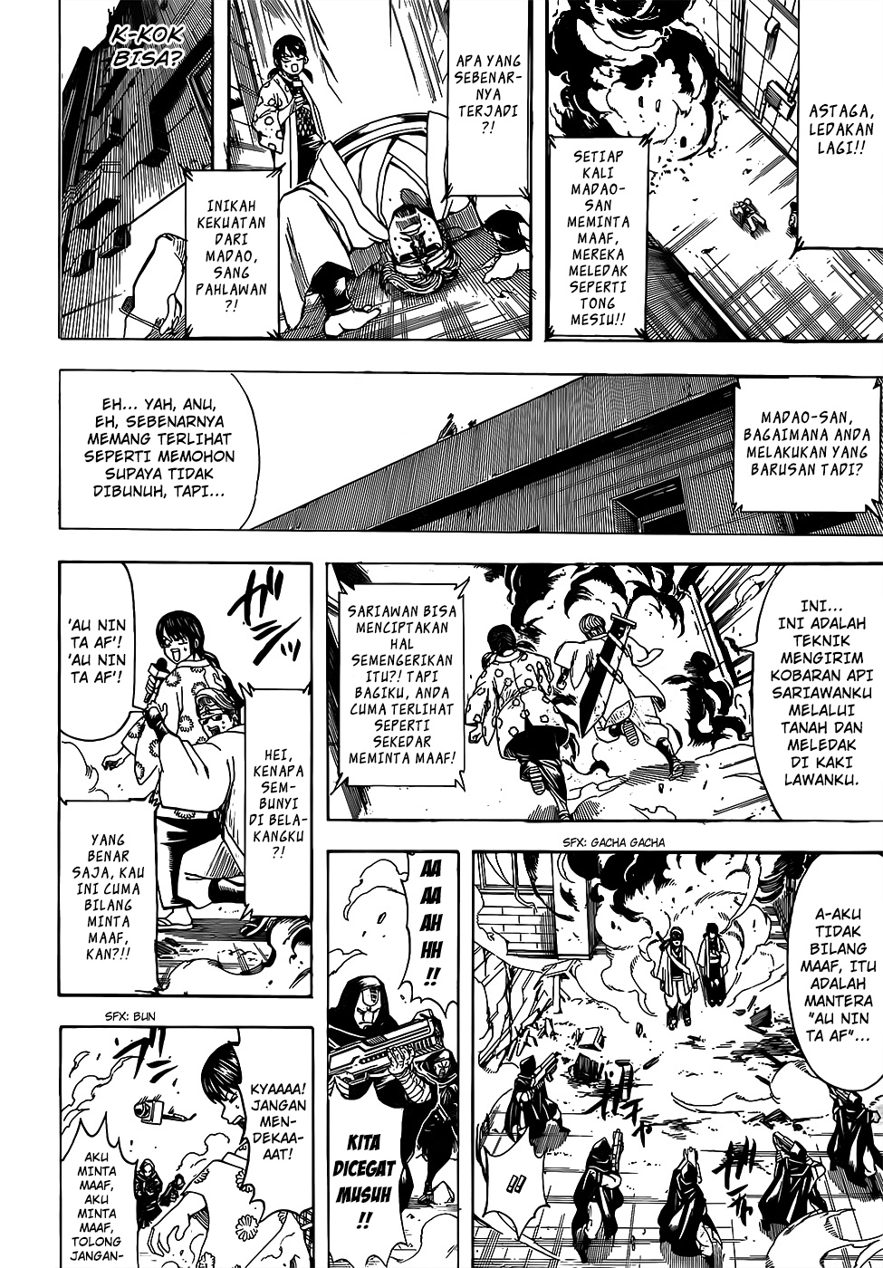 Gintama Chapter 696 Gambar 16