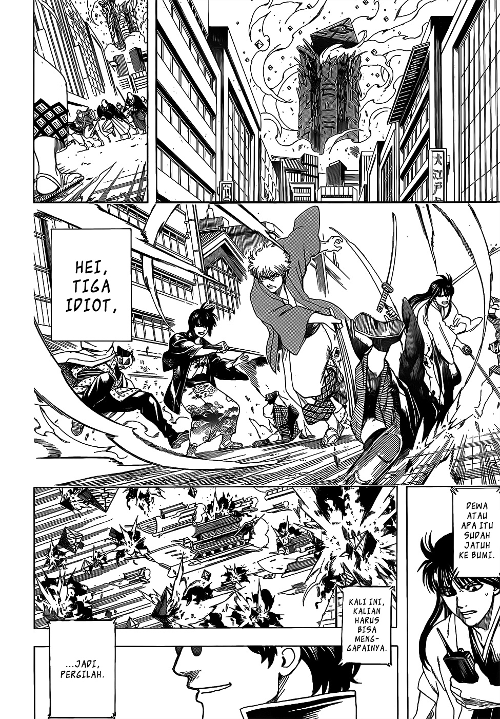 Gintama Chapter 696 Gambar 8