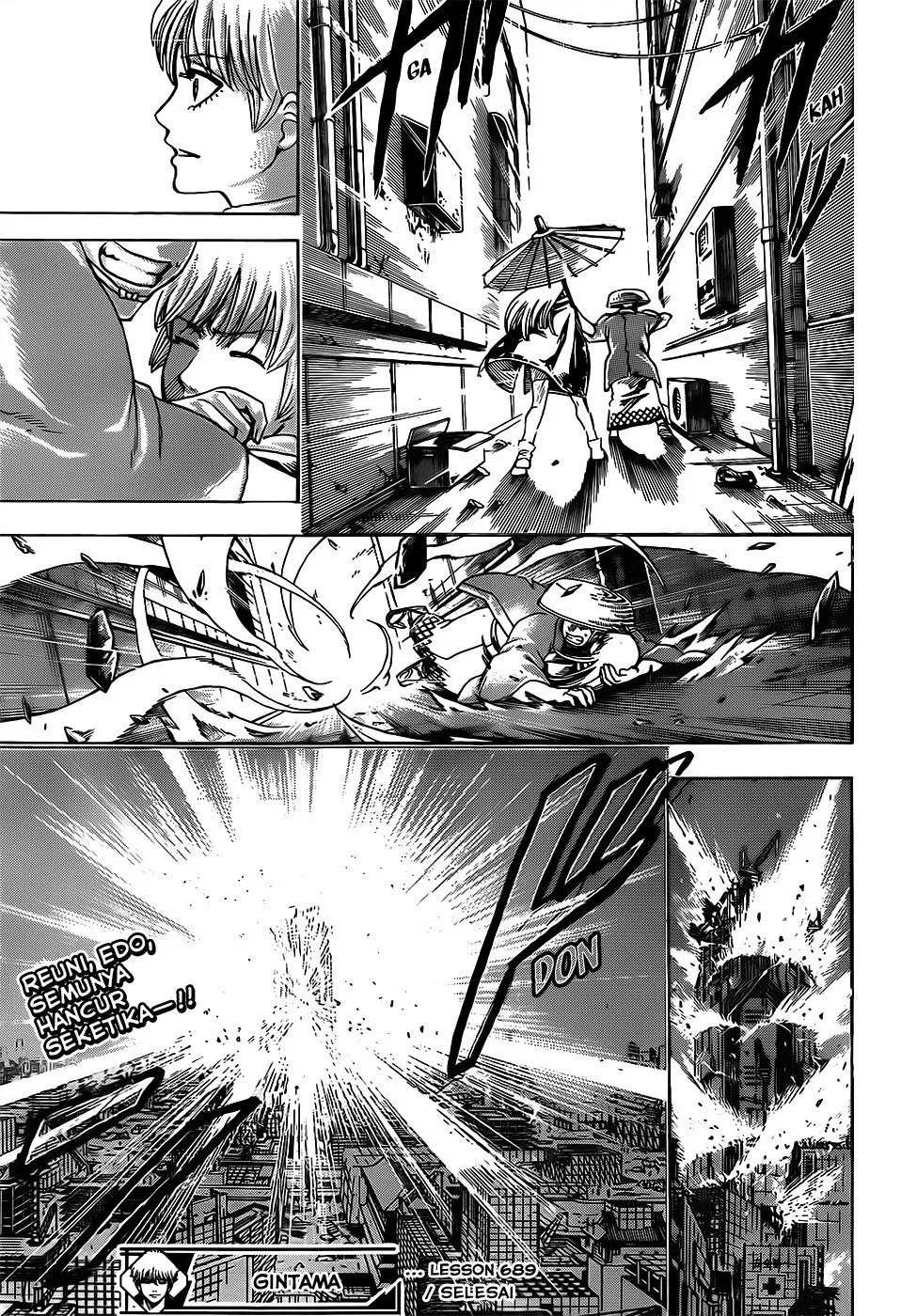 Gintama Chapter 689 Gambar 19