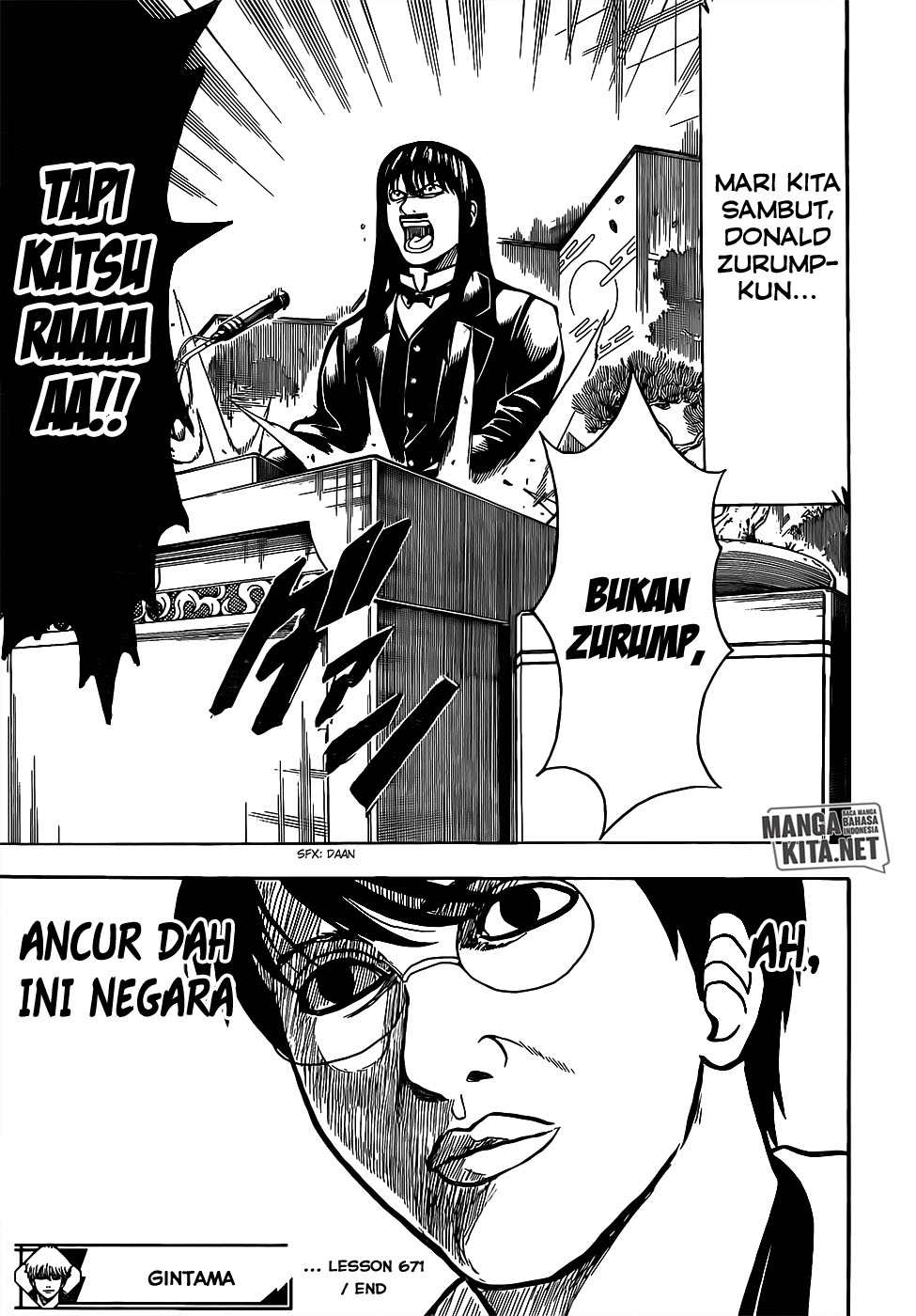 Gintama Chapter 671 Gambar 19