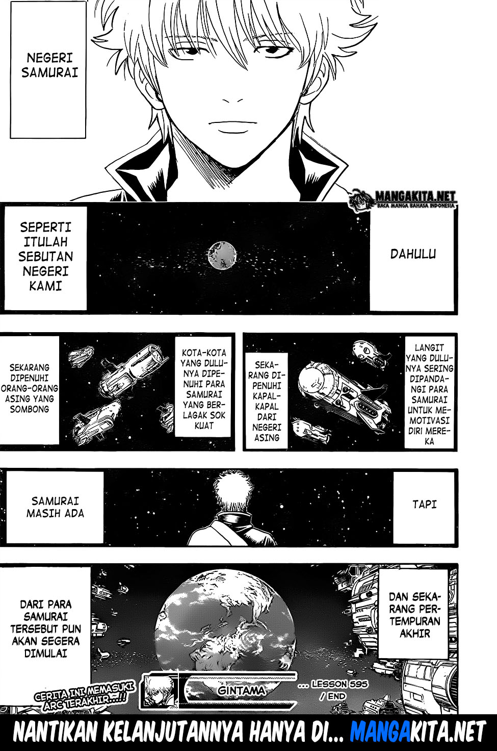 Gintama Chapter 595 Gambar 20