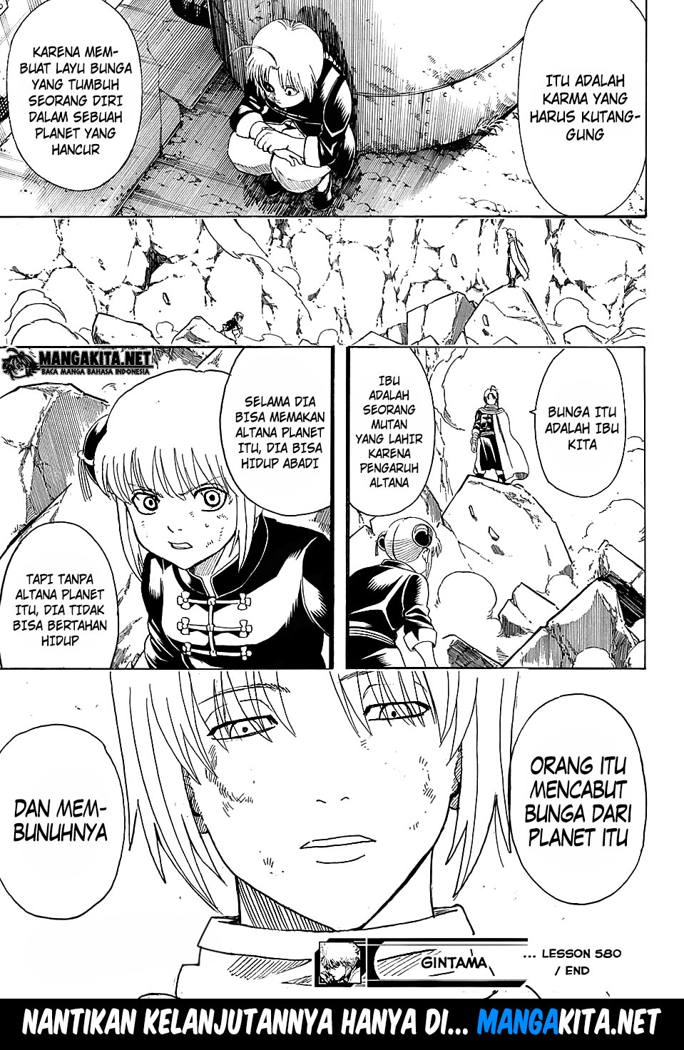 Gintama Chapter 580 Gambar 20