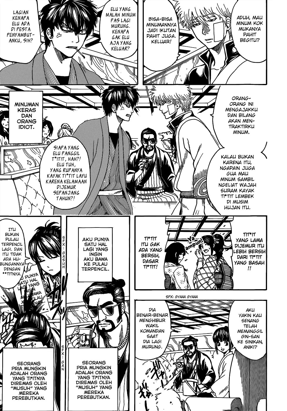 Gintama Chapter 527 Gambar 4