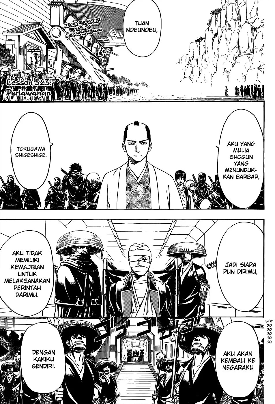 Baca Komik Gintama Chapter 523 Gambar 1