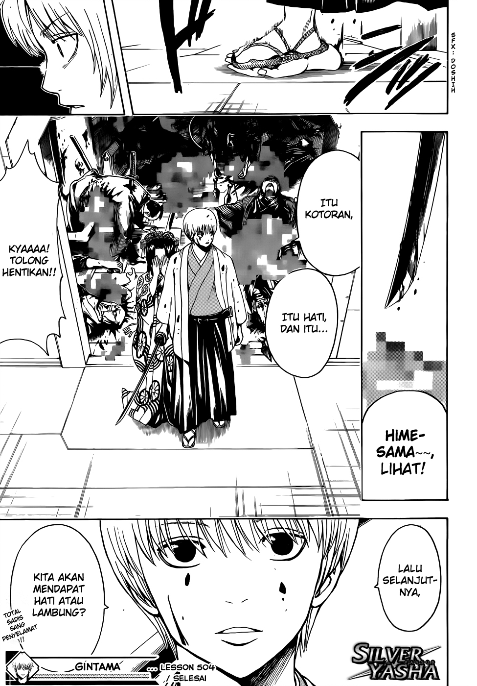 Gintama Chapter 504 Gambar 18
