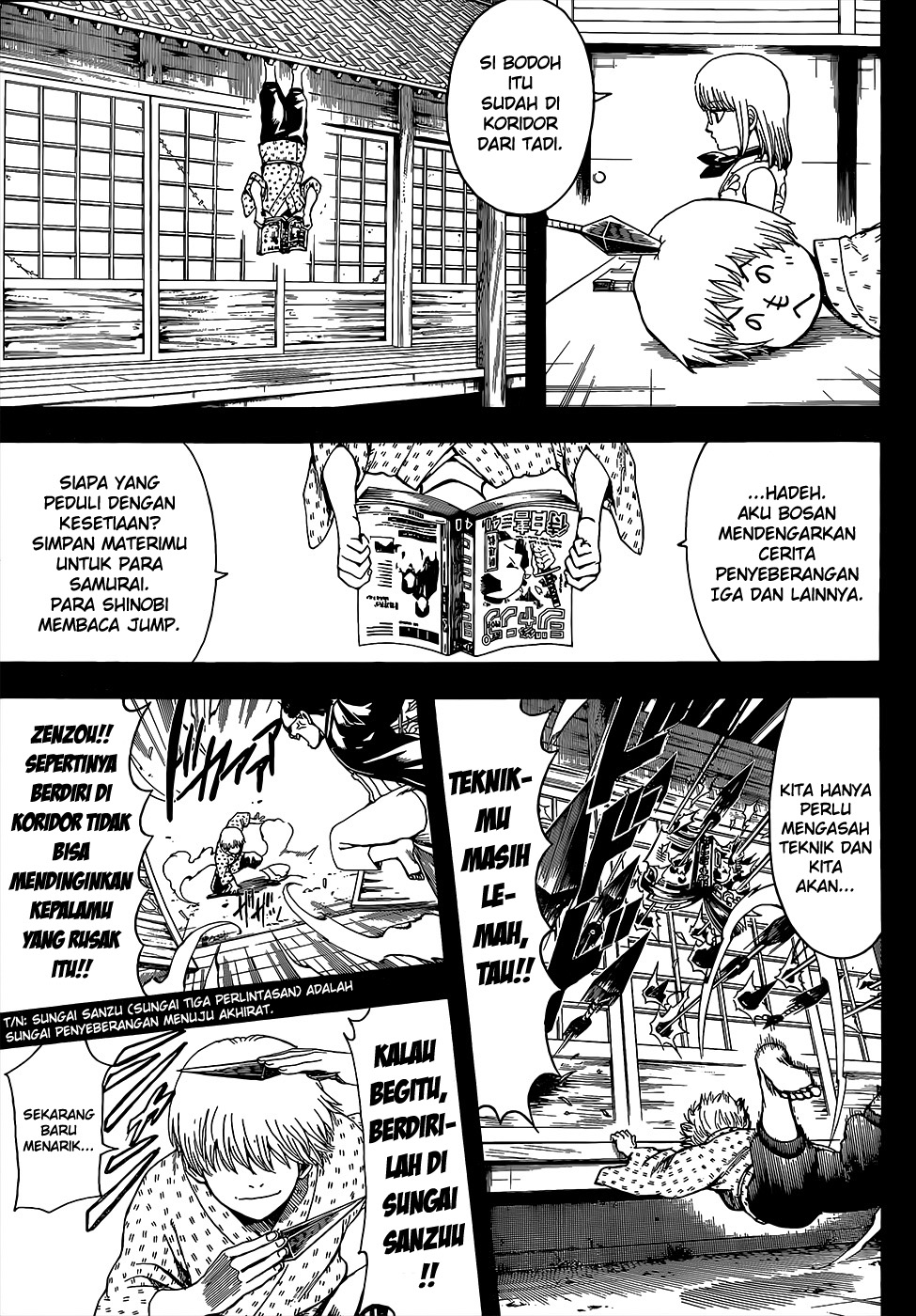 Gintama Chapter 504 Gambar 3