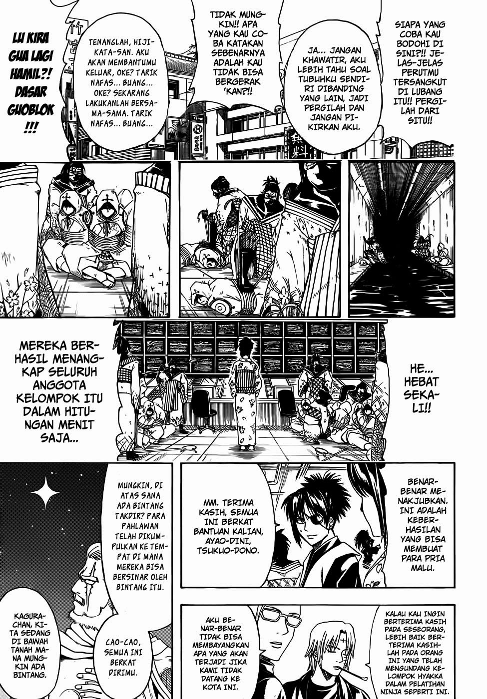 Gintama Chapter 440 Gambar 9