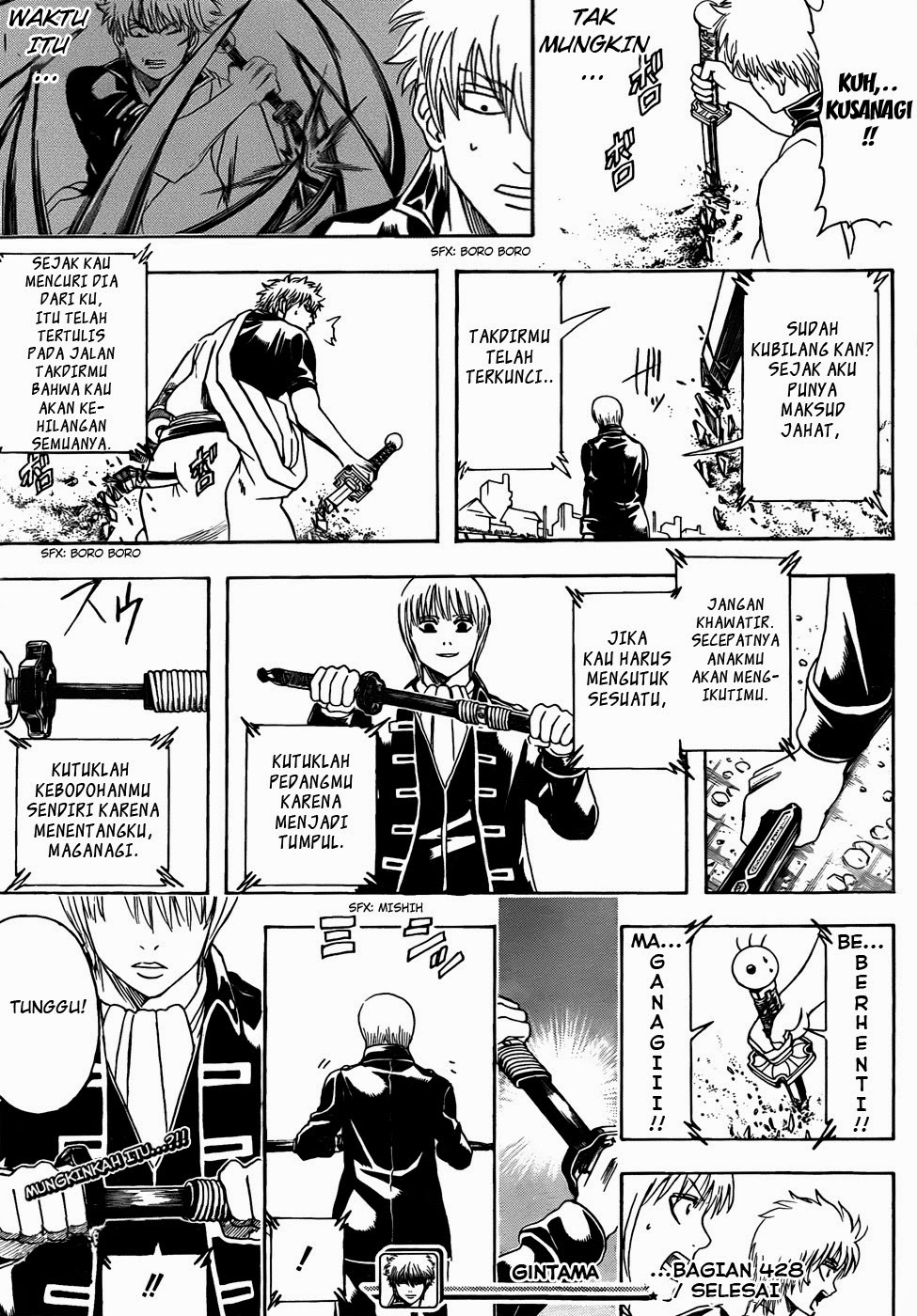 Gintama Chapter 428 Gambar 19