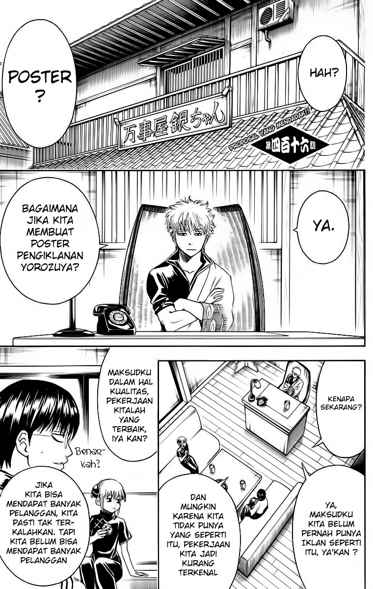 Baca Komik Gintama Chapter 416 Gambar 1