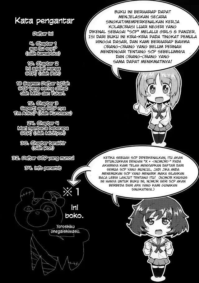 GIRLS und PANZER – GIRLS & SCP Chapter 00.1 Gambar 4