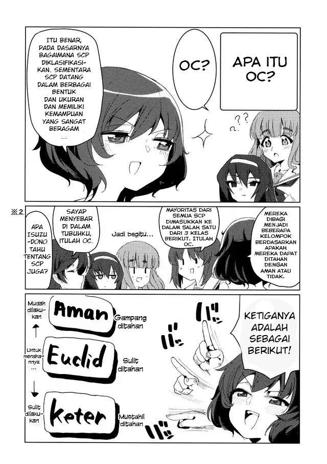 GIRLS und PANZER – GIRLS & SCP Chapter 00.1 Gambar 7