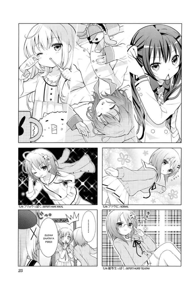 Baca Komik Gochuumon wa Usagi desu ka? Chapter 3 Gambar 1